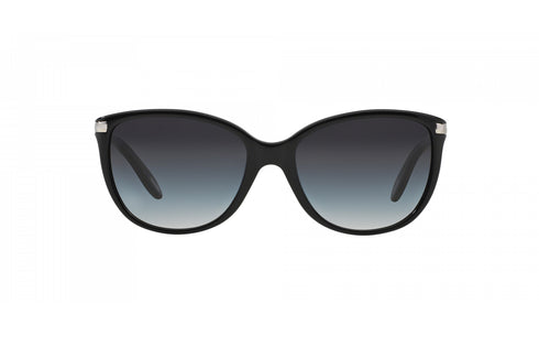 Ralph by Ralph Lauren RA5160 501/11 Lunettes de soleil œil de chat pour femme - monture noire, verres gris dégradés