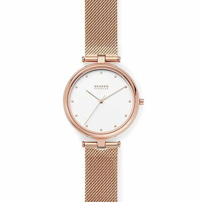 SKAGEN DENMARKSkagen Denmark SKW7201 Ancher 26mm – Rose Gold Mesh Women’s WatchWATCHESEcecile