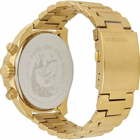 Diesel DZ4475 MS9 Chronograph Men's Watch - Gold-Tone Stainless Steel
