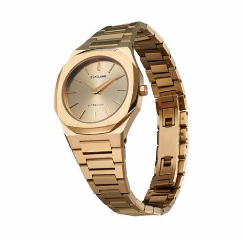 D1 MILANOD1 Milano Ultra Thin Zephyr Gold UTBL31 Women's Watch - Gold Stainless SteeWATCHESEcecile