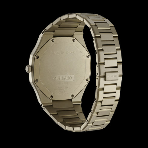 D1 MILANOD1 Milano UTBJ36 Ultra Thin Watch – 40mm Dusky Green Stainless SteelWATCHESEcecile
