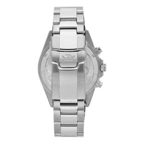 Philip Watch R8273607010 Caribe Sport Men's Chronograph – 42mm, Black Dial, Steel Bracelet