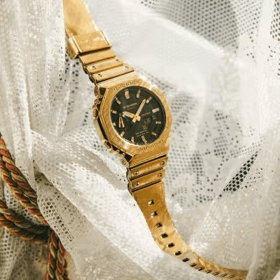 CASIO G - SHOCKCasio G - Shock GM - 2100YMG - 9AER Men's Watch – 44.4mm Gold Stainless Steel Bezel, Octagonal Case, Analog - Digital Display, Tough Silicone Strap, 200M Water ResistanceWATCHESEcecile