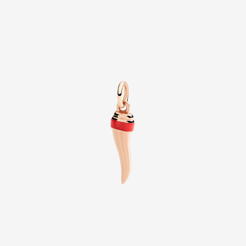 DODODodo Horn Charm DMC5003HORNXERO9R – 9K Rose Gold with Red EnamelJEWELRYEcecile