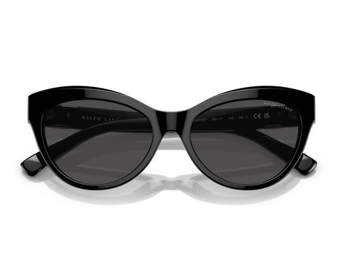 Ralph Lauren RL 8213 5001/87 Women's Sunglasses - Black Frame, Grey Lenses