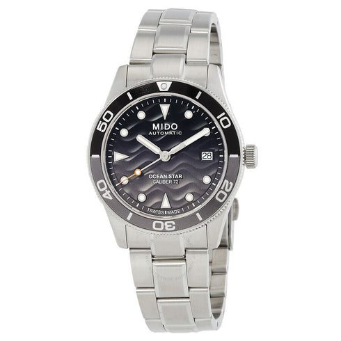 MIDOMido Ocean Star 39 Automatic Men's Watch - Stainless Steel, Black Gradient Dial, 39mmWATCHESEcecile