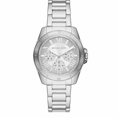 Michael Kors Alek MK7263 Orologio da donna in acciaio inossidabile - Quadrante bianco