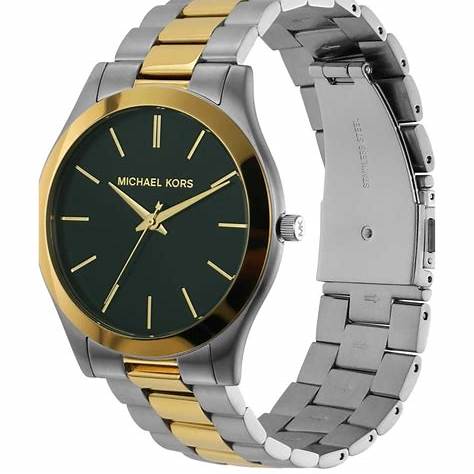 Michael Kors MK9149 Herren Runway zweifarbige Edelstahluhr