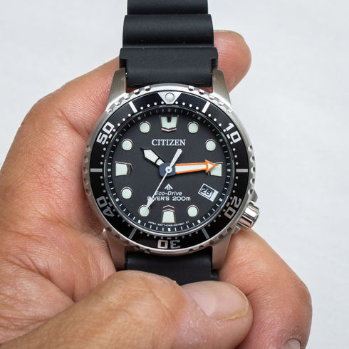 Citizen Promaster EO2020-08E Eco-Drive Diver 200 m - 36.5 mm, cadran noir