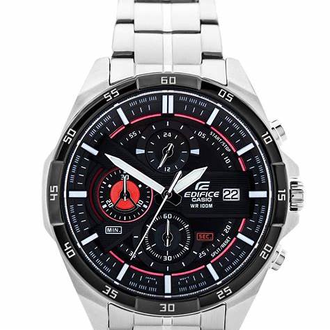CASIO EDIFICECasio Edifice EFR - 556DB - 1AVUEF Men's Chronograph Watch – Black Dial, Stainless Steel BraceletWATCHESEcecile