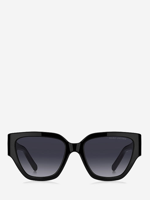 MARC JACOBSMarc Jacobs MARC 809/S 807/9O Women's Sunglasses - Black Frame, Dark Grey Shaded LensesEYEWEAREcecile