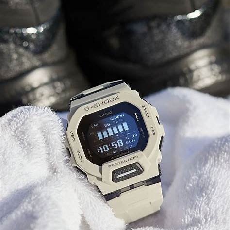 CASIO G - SHOCKCasio G - Shock GBD - 200UU - 9ER Men's Digital Watch - Urban Utility Series, Beige Resin BandWATCHESEcecile