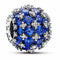 PANDORAPandora 792630C02 Sparkling Pavé Round Blue Charm - Sterling Silver with Blue and Clear StonesBIJOUXEcecile