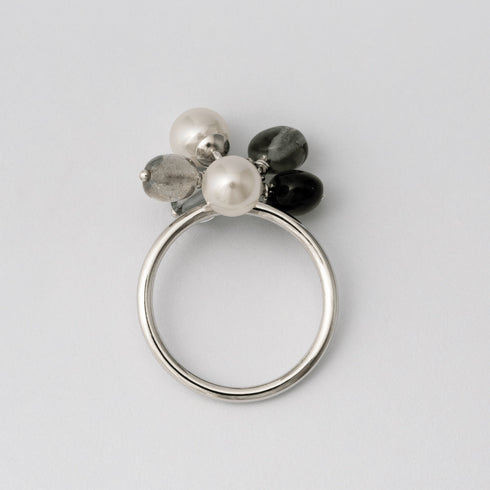 MAJORICAMajorica Murano Ring 16696.01.2.913.010.1 – 925 Silver, Multicolor Murano Crystals, Man - Made PearlsBIJOUXEcecile