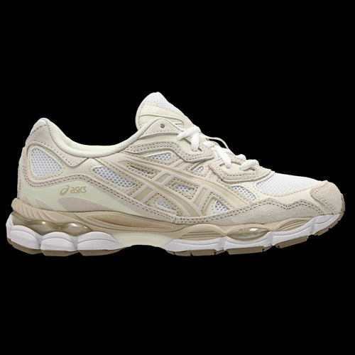 Asics GEL-NYC Blanc-Gris Plume Femme