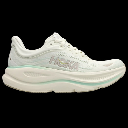 Hoka Bondi 9 Blanc Sel Femme