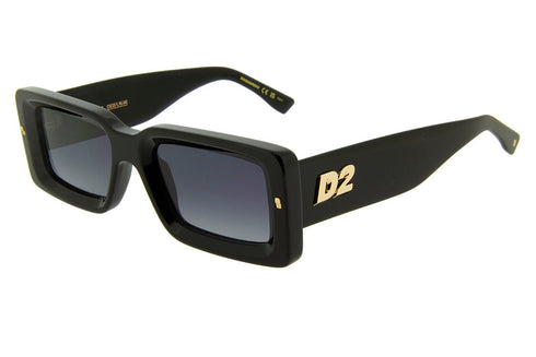 DSQUARED2Dsquared2 D2 0142/S 8079O Sunglasses – Black Frame, Grey Gradient LensesEYEWEAREcecile