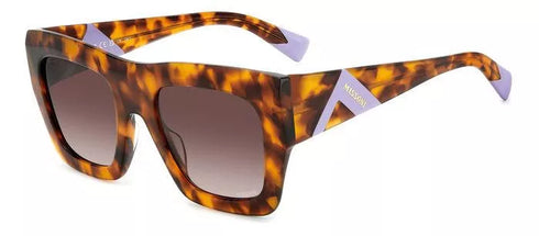 Missoni MIS 0153/S Women's Sunglasses - 52mm, Havana Frame with Brown Gradient Lenses