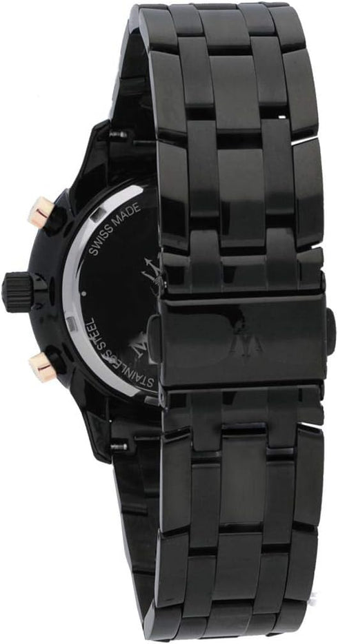 Maserati Attrazione R8873626001 Men’s Chronograph Watch – Black 43 mm