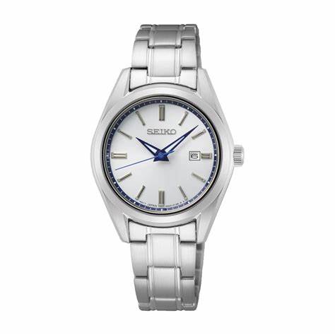 Seiko Neo Classic SUR463P1 Reloj de Mujer - Edición 140th Anniversary, Acero inoxidable, 29.8mm