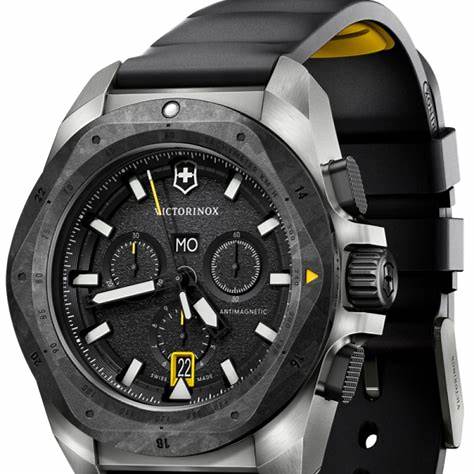 VICTORINOXVictorinox I.N.O.X. Chrono Men's Watch V241988.1 – Black Dial, Wood StrapWATCHESEcecile