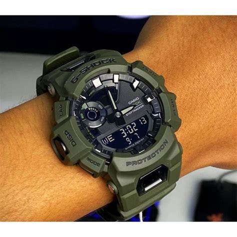 CASIO G - SHOCKCasio G - SHOCK GBA - 900UU - 3AER Men's Analog - Digital Sports Watch – Urban Utility Green, Bluetooth, Step TrackerWATCHESEcecile