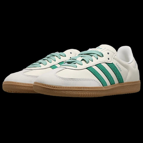 Adidas Originals SAMBA OG Blanc Vert Femmes