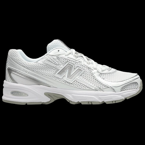 New Balance 740 White Silver Metallic Women