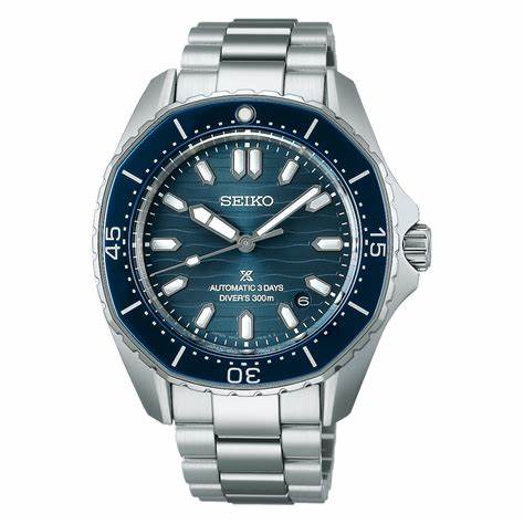 SEIKOSeiko Prospex SPB483J1 Men's Diver Watch - Blue Dial, 300m Water ResistanceWATCHESEcecile
