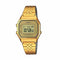 Casio LA-680WEGA-9ER Reloj Digital Retro - Oro Brazalete de acero inoxidable