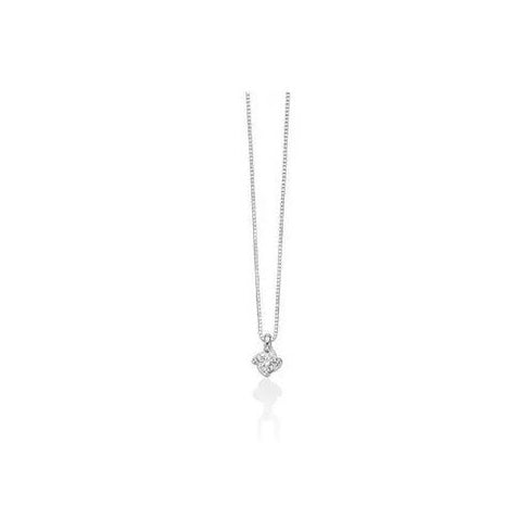 MILUNAMiluna CLD5066 - 030G7 Women's Necklace - 18kt White Gold with 0.30ct DiamondJEWELRYEcecile