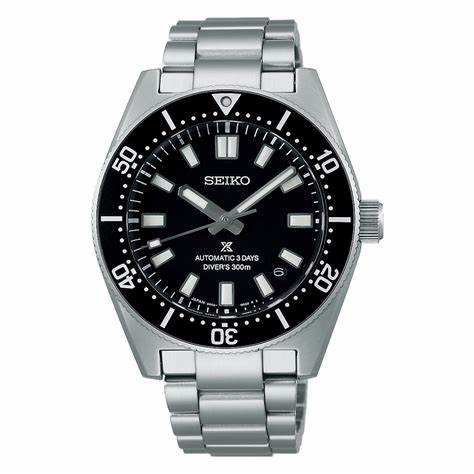 SEIKOSeiko Prospex SPB453J1 Men's Automatic Diver's Watch - 1965 Heritage Re - Edition, Black Dial, Stainless Steel BraceletWATCHESEcecile