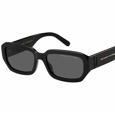 Occhiali da sole Marc Jacobs MARC 614/S Donna - Montatura nera, lenti grigie, 56mm