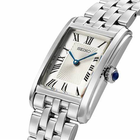SEIKOSeiko SWR083P1 Women's Quartz Watch - White Dial, Stainless Steel BraceletWATCHESEcecile