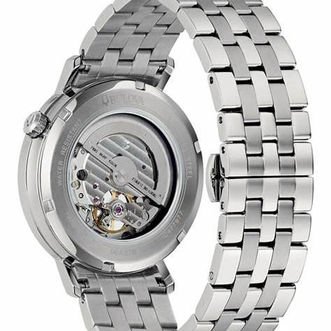 Orologio da uomo Bulova Classic Automatic 96A319 - Quadrante verde, bracciale in acciaio inossidabile