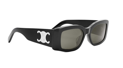 CELINECeline CL40282U Triomphe Maxi Rectangle Sunglasses – 53 mm AcetateEYEWEAREcecile