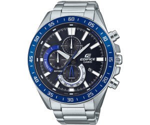 CASIO EDIFICECasio Edifice EFV - 620D - 1A2VUEF Men's Stainless Steel Chronograph Watch with Black DialWATCHESEcecile