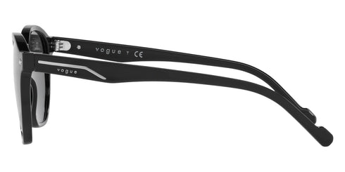 Vogue VO5368S Occhiali da sole da uomo - Montatura in acetato irregolare da 53 mm, lenti verde scuro, grigio trasparente
