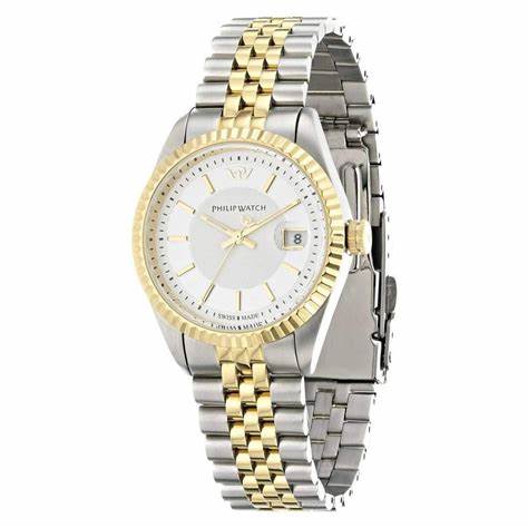 PHILIP WATCHPhilip Watch Caribe R8253107519 Women's Two - Tone Stainless Steel Watch - Gold & Silver, 31mmWATCHESEcecile