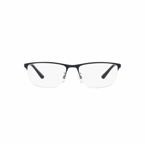 Lunettes Emporio Armani EA1142 3001 56 pour homme - monture noire mate, verres clairs
