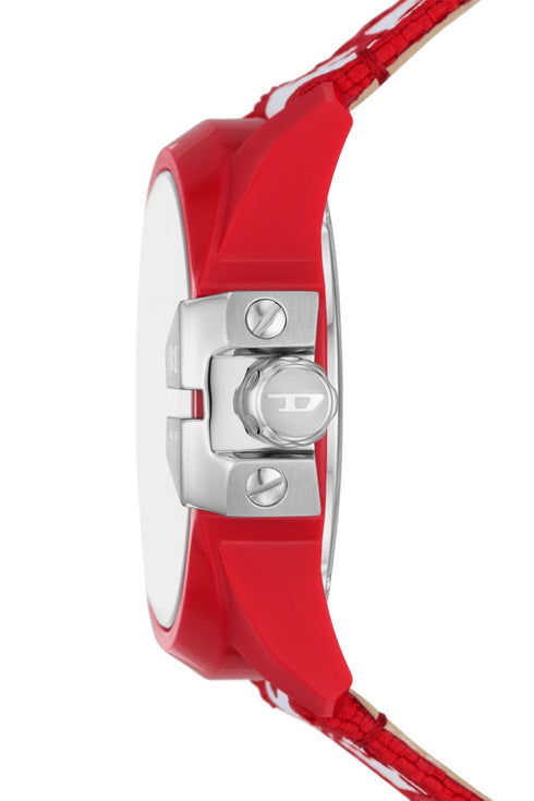 DIESELDiesel DZ4619 Baby Chief Solar Watch – Red Dial, Eco Strap, 43mmWATCHESEcecile