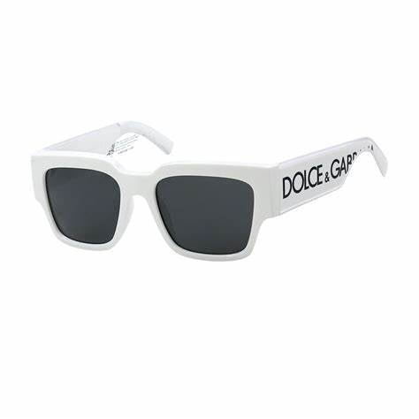 DOLCE & GABBANADolce & Gabbana DG 6184 3312/87 52 Women's Sunglasses – White Frame, Grey LensesEYEWEAREcecile