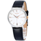 Montre Bulova 98B254 Classic Aerojet pour hommes - cadran blanc, or rose 39 mm
