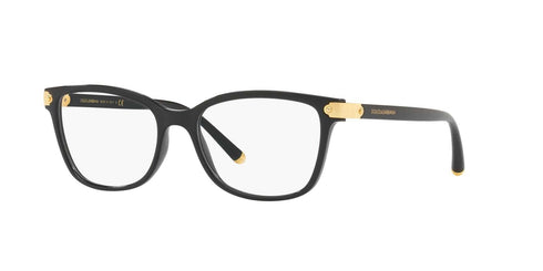 DOLCE & GABBANADolce & Gabbana DG 5036 501 53 Women's Eyeglasses – Black Butterfly FrameEYEWEAREcecile