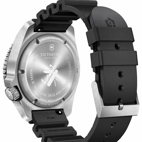 VICTORINOXVictorinox Dive Pro Automatic Men's Watch V241994 – Black Dial, Black Rubber StrapWATCHESEcecile