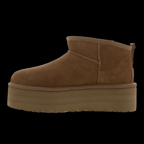 UGG Classic Ultra Mini Platform Châtaigne Femme