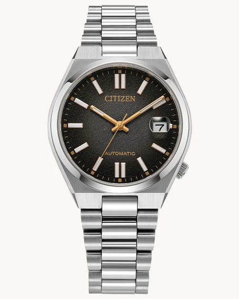 Citizen Tsuyosa NJ0200-50E 37mm Automatic – Gradient Black Dial, Gold Accents
