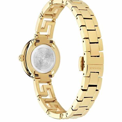 VERSACEVersace VE7A00323 Greca Goddess 28mm Women's Watch - Gold Stainless SteelWATCHESEcecile