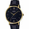 CASIO & VINTAGECasio LTP - VT01GL - 1BUDF Women's Gold - Tone Analog Watch – Black Dial, Leather StrapWATCHESEcecile