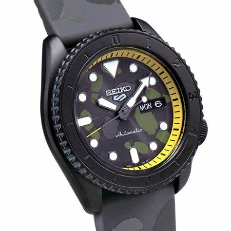 Seiko 5 Sports SRPH69K1 "One Piece" Sanji Limited Edition Men's Watch